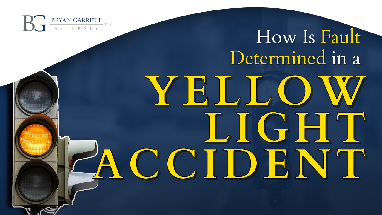 How is Fault Determined in a Yellow Light Accident